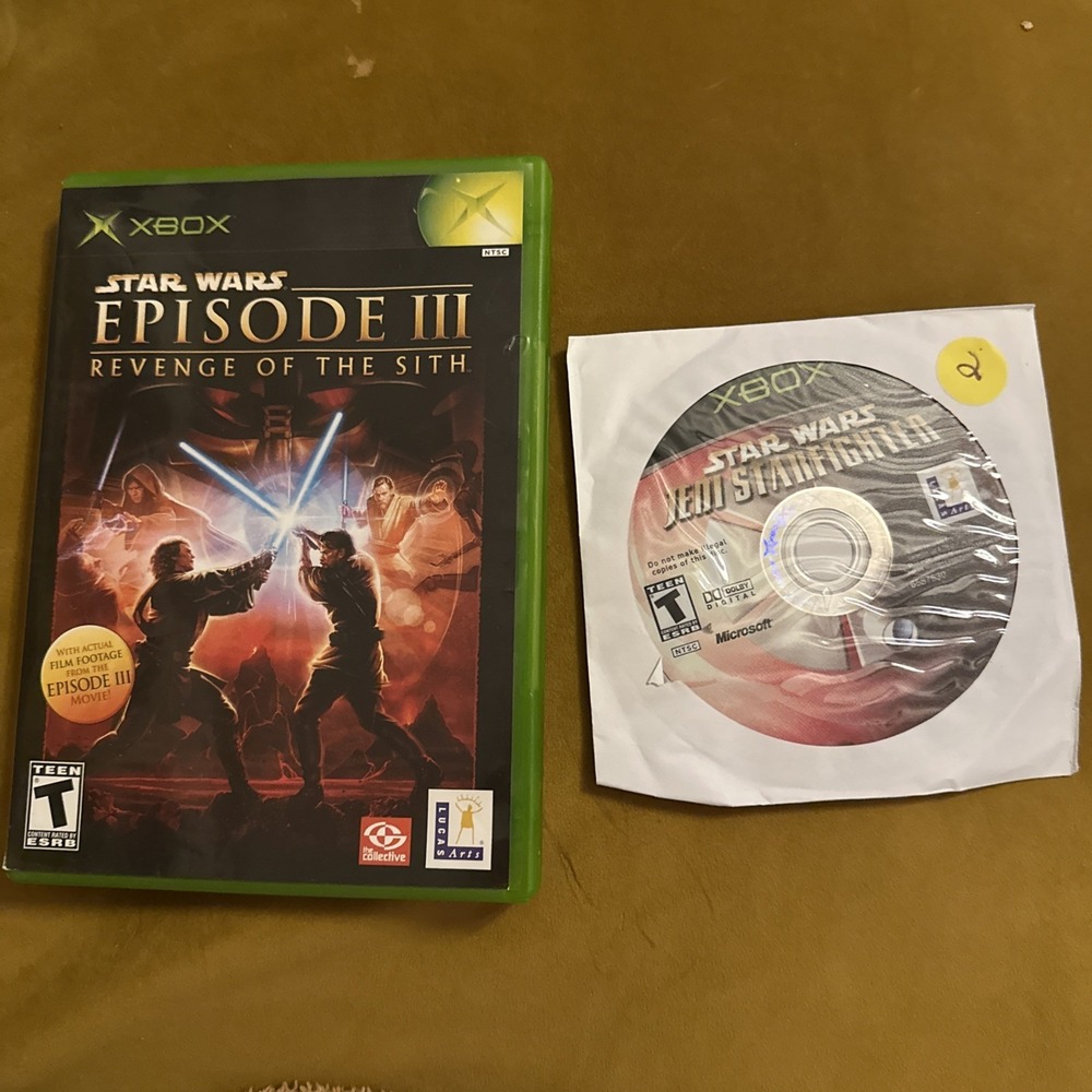 Star Wars: Episode III: Revenge of the Sith (Microsoft Xbox)  + Jedi Starfighter